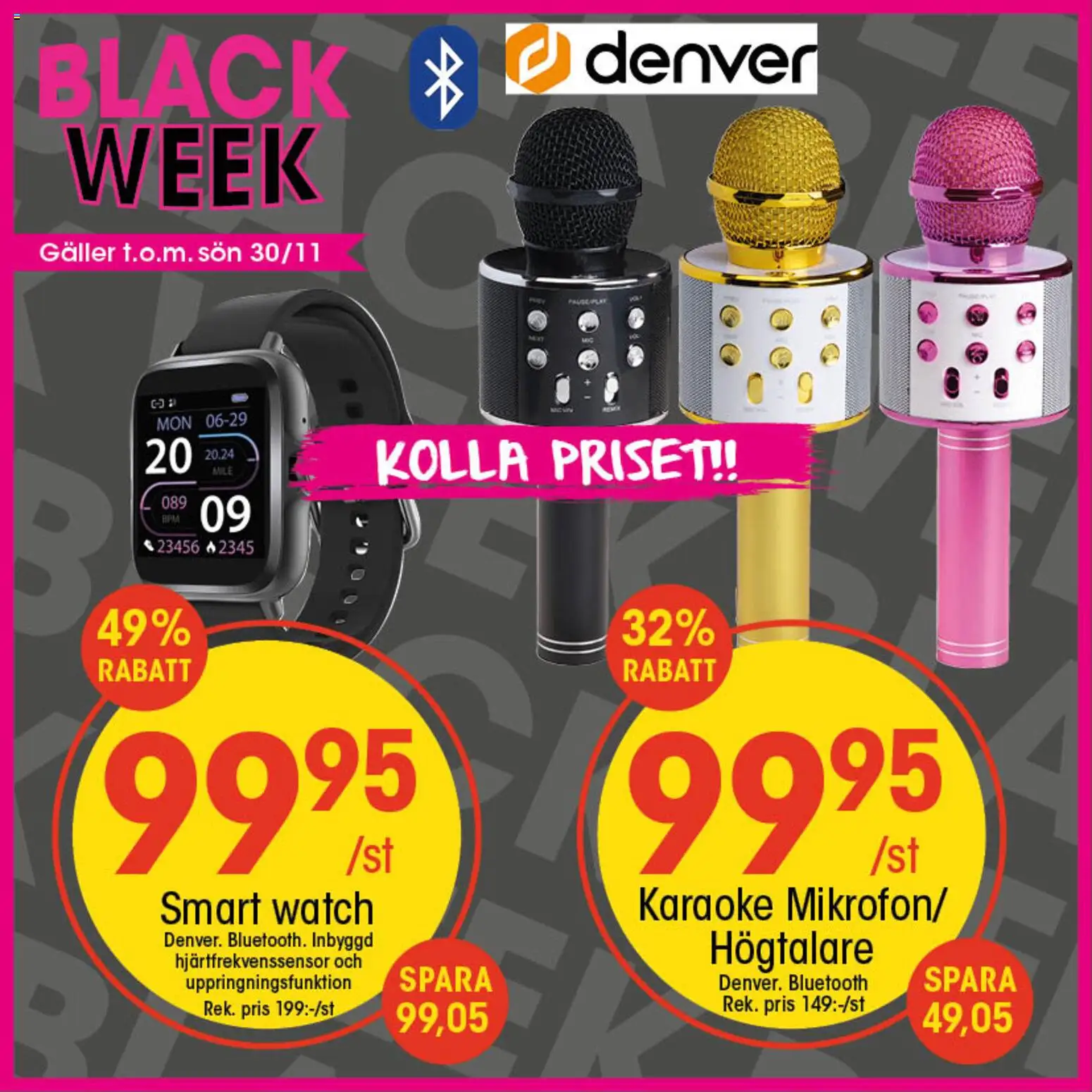 EKO reklamblad aktuell från 24.11.2025 | Sida: 6 | Produkter: Galler, Högtalare