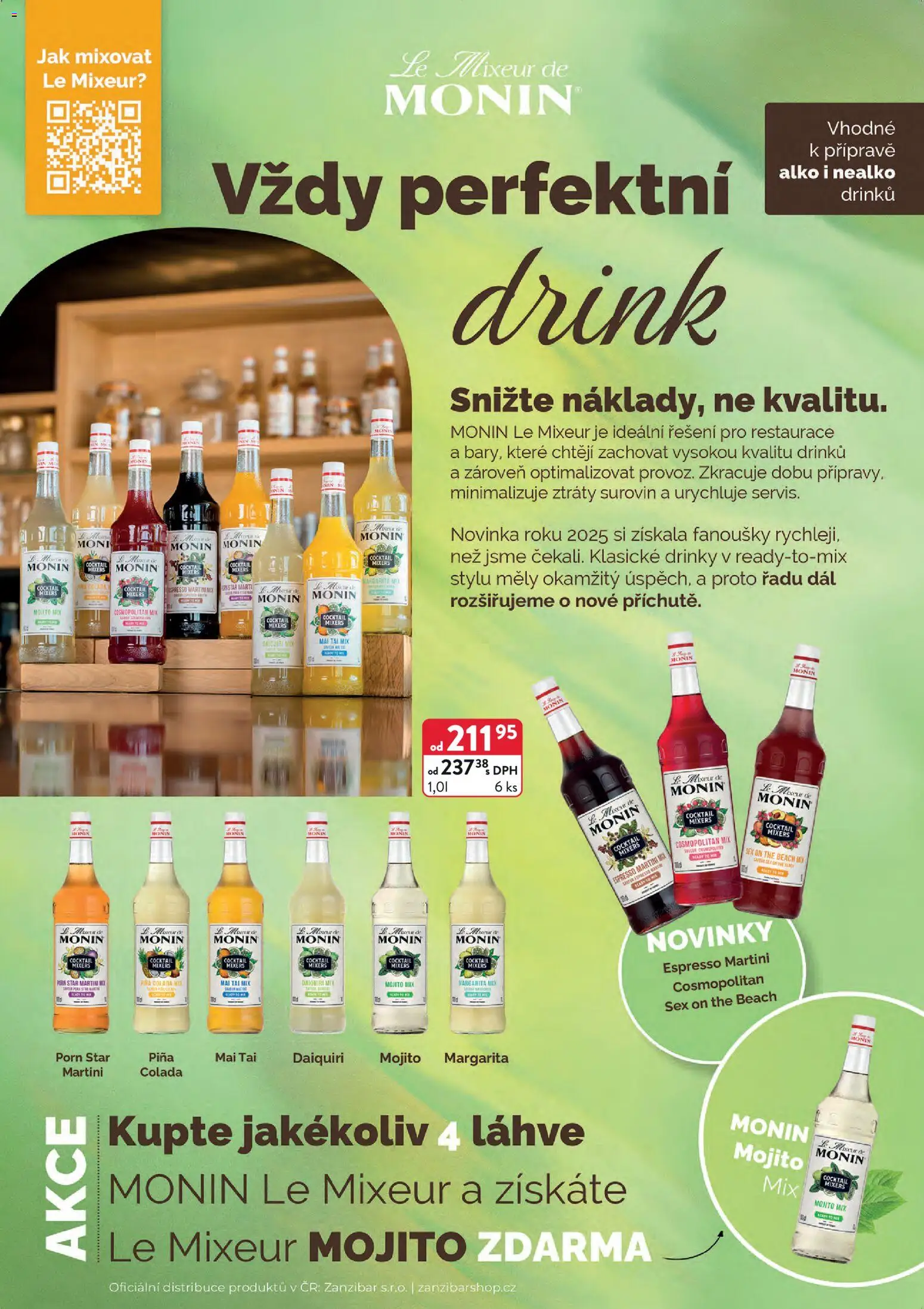 Astur & Qanto leták - Velkoobchod 04/2026 od 01.04.2026 | Strana: 37 | Produkty: Martini, Monin, Mojito, Lahve