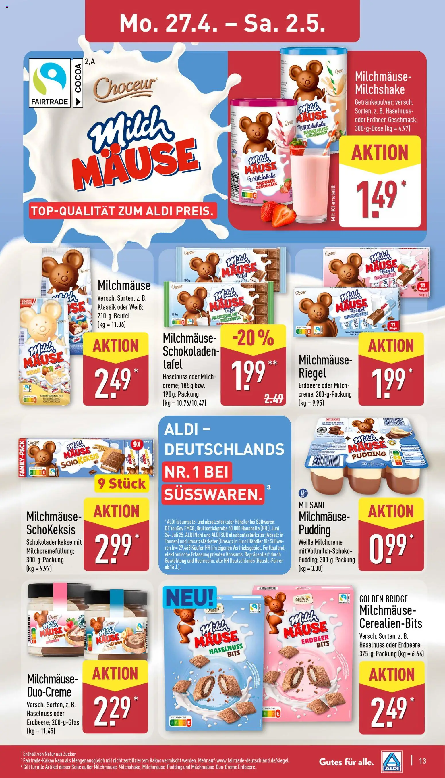 Aldi Prospekt 	 – gültig ab 27.04.2026 | Seite: 13