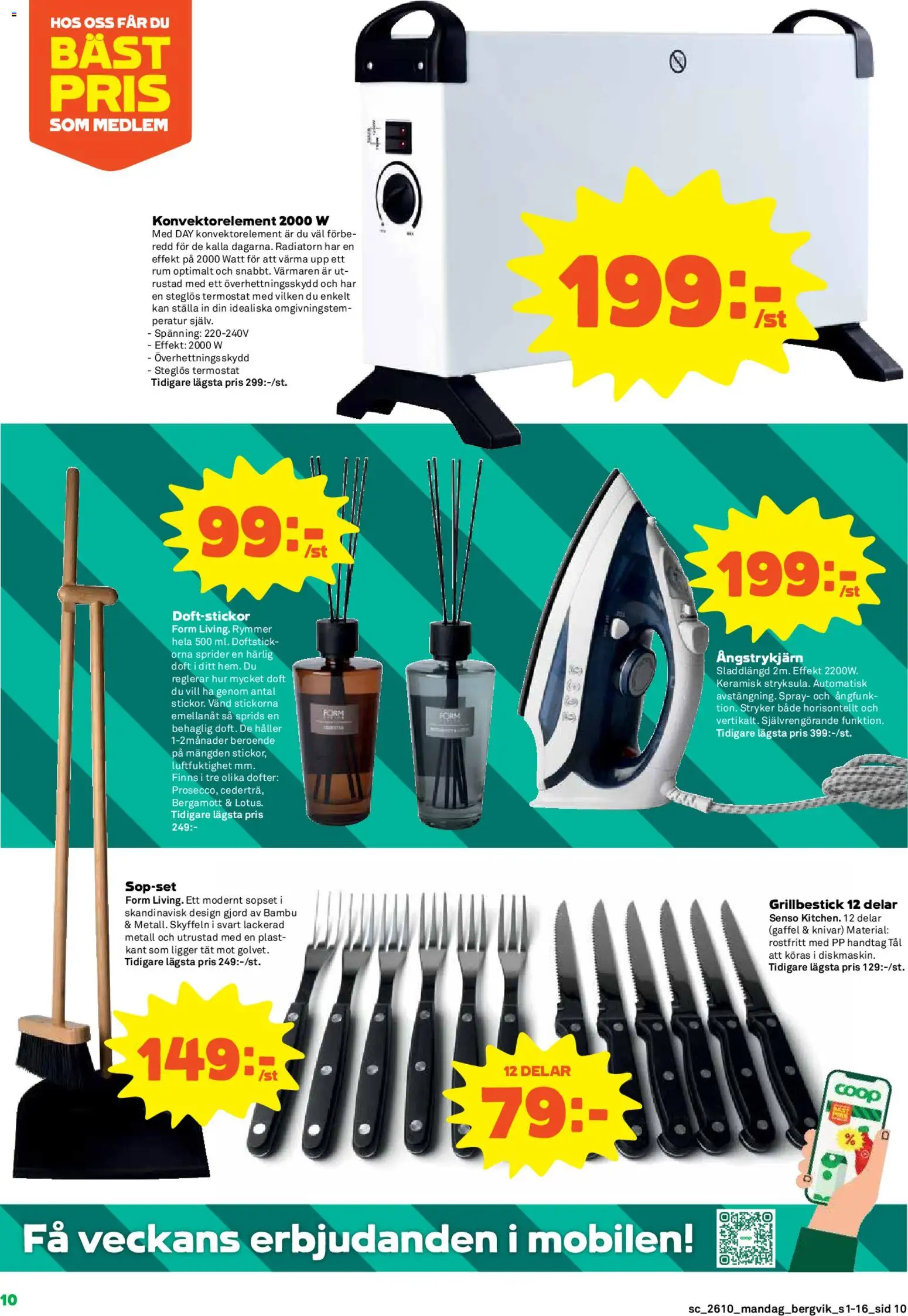 Stora Coop reklamblad aktuell från 02.03.2026 | Sida: 10 | Produkter: Doft