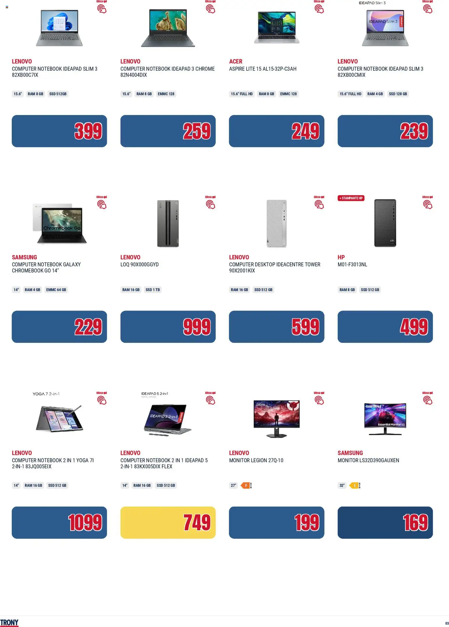 Volantino Trony del 30.10.2025 | Pagina: 3