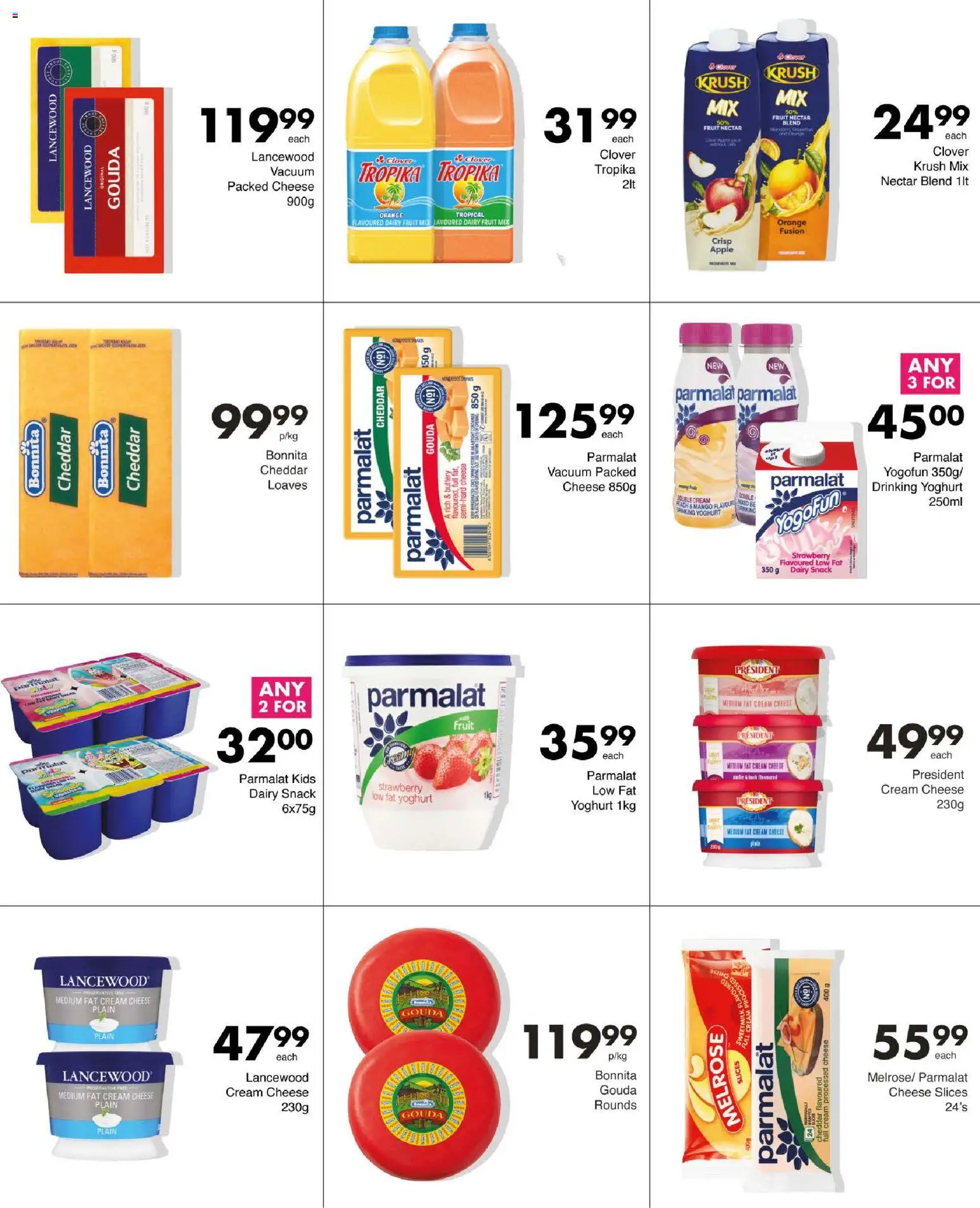 New Save catalogue – valid from 29.12.2025 | Page: 5 | Products: Yoghurt, Cheese, Cream, Mango