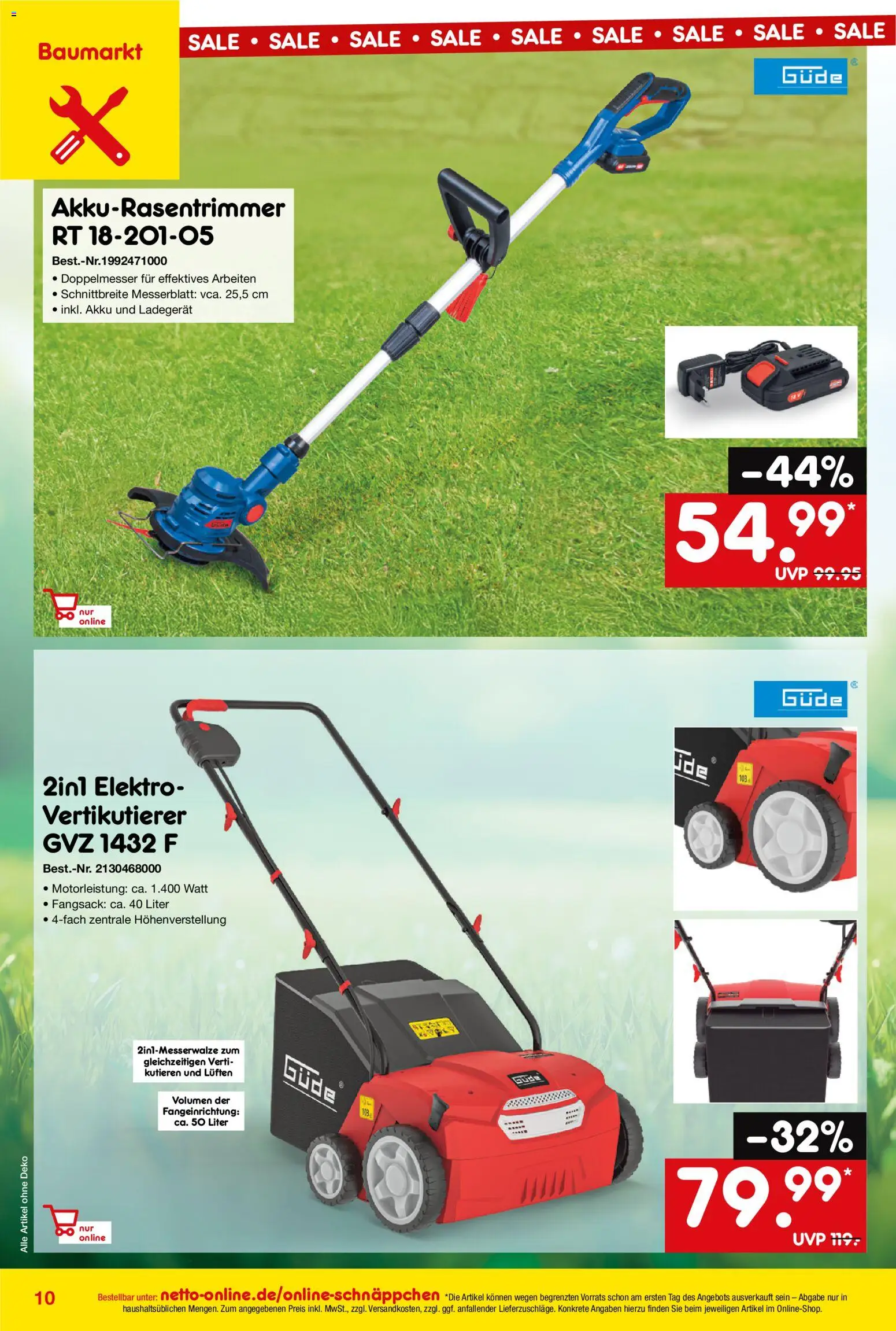 Netto Marken-Discount Online-Sonderangebote Sale – gültig ab 25.09.2025 | Seite: 10