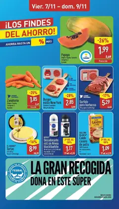 Vista previa Zanahoria, Origen: España. Categoría: I. A granel válido desde el 03.11.2025 | Página: 50