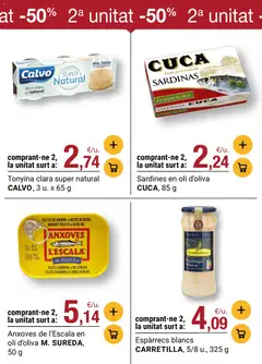 Vista previa Bonpreu folleto válido desde el 03.03.2026 | Página: 20 | Productos: Aceite, Aceite de oliva, Anchoa, Atún claro