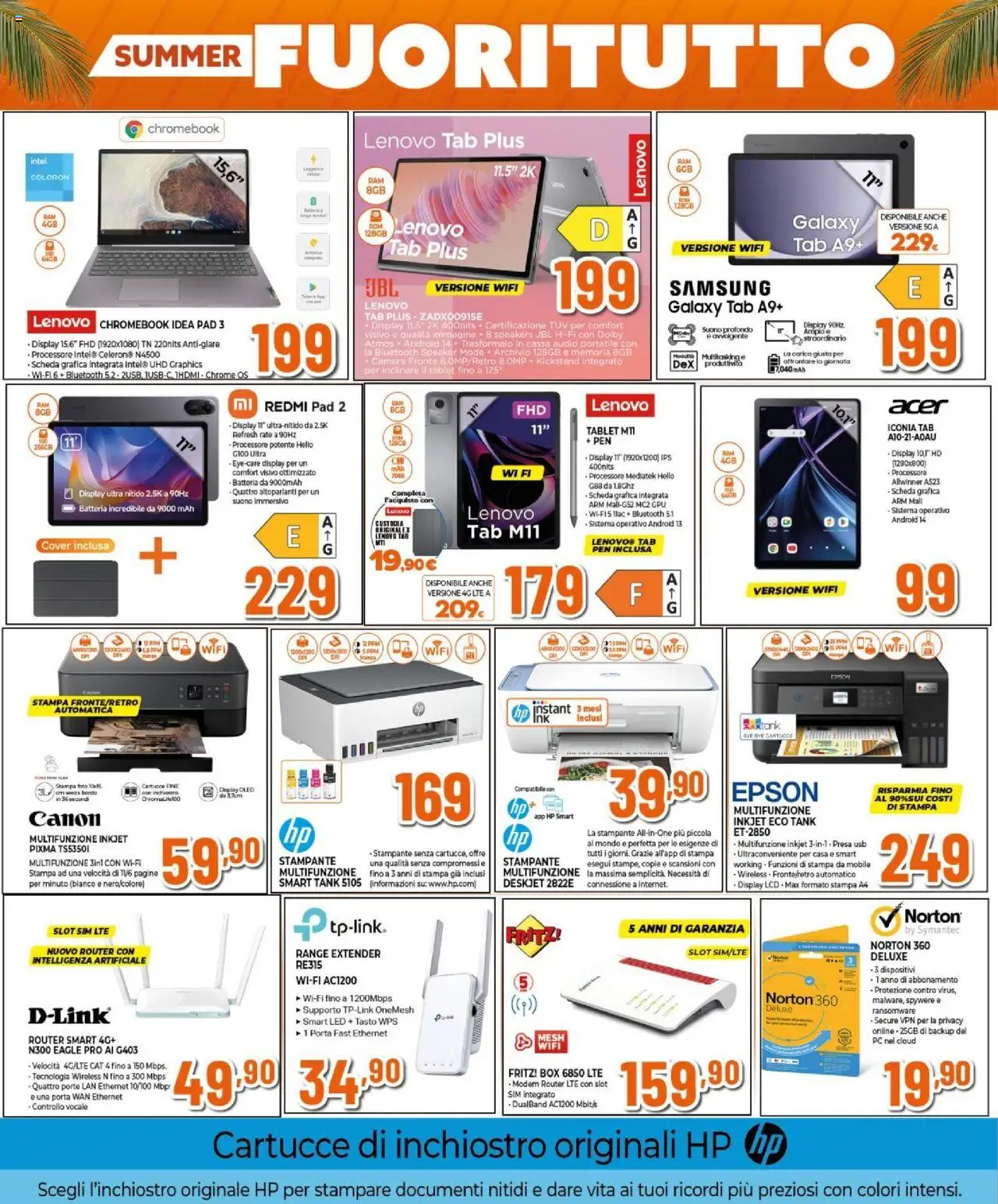 Volantino Expert del 31.07.2025 | Pagina: 20 | Prodotti: Mobile, Stampante, Speaker, Samsung