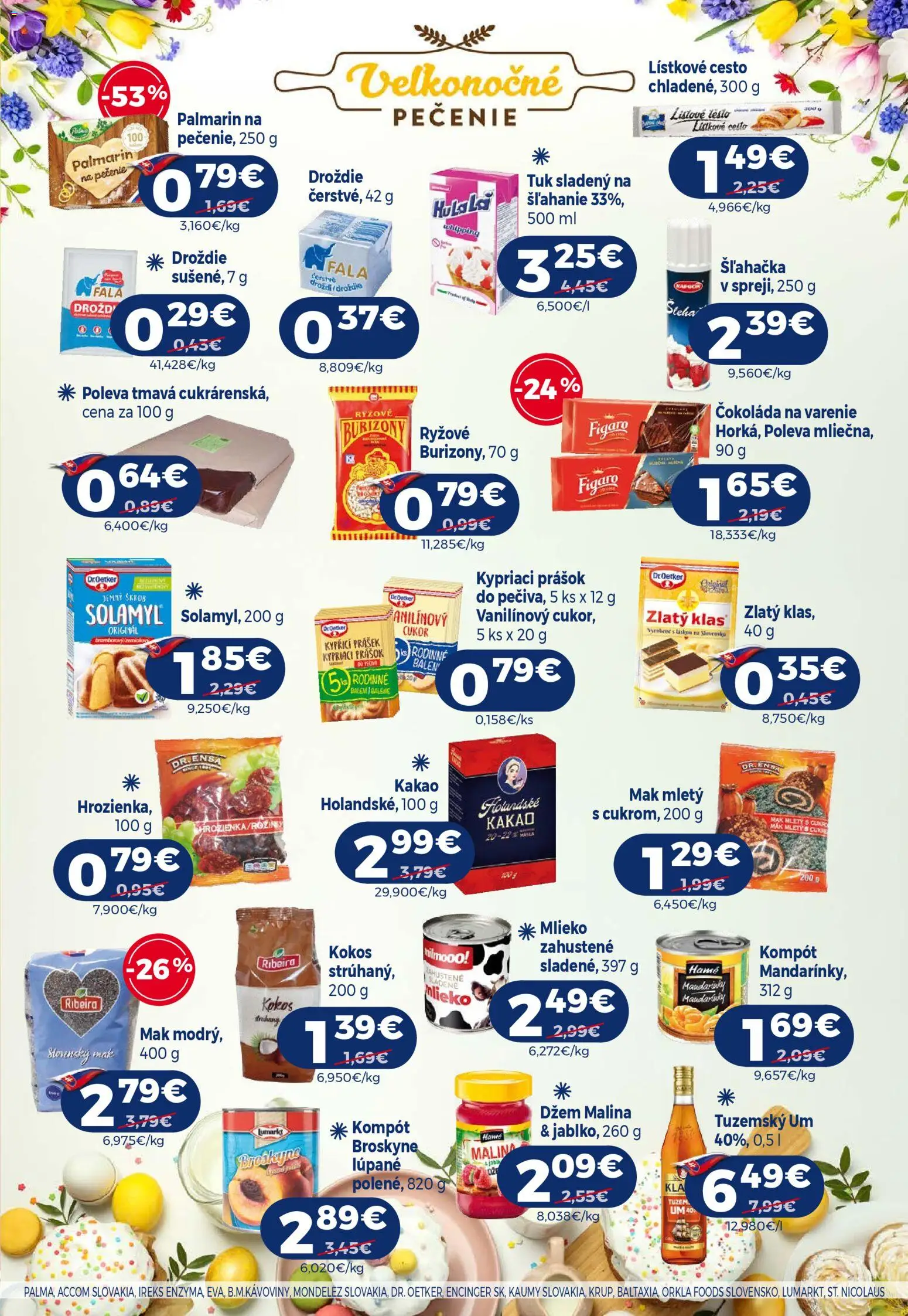 Nové Milk Agro akcie – leták je platný od 18.03.2026 | Strana: 11 | Produkty: Mandarinky, Šľahačka, Mak, Kakao