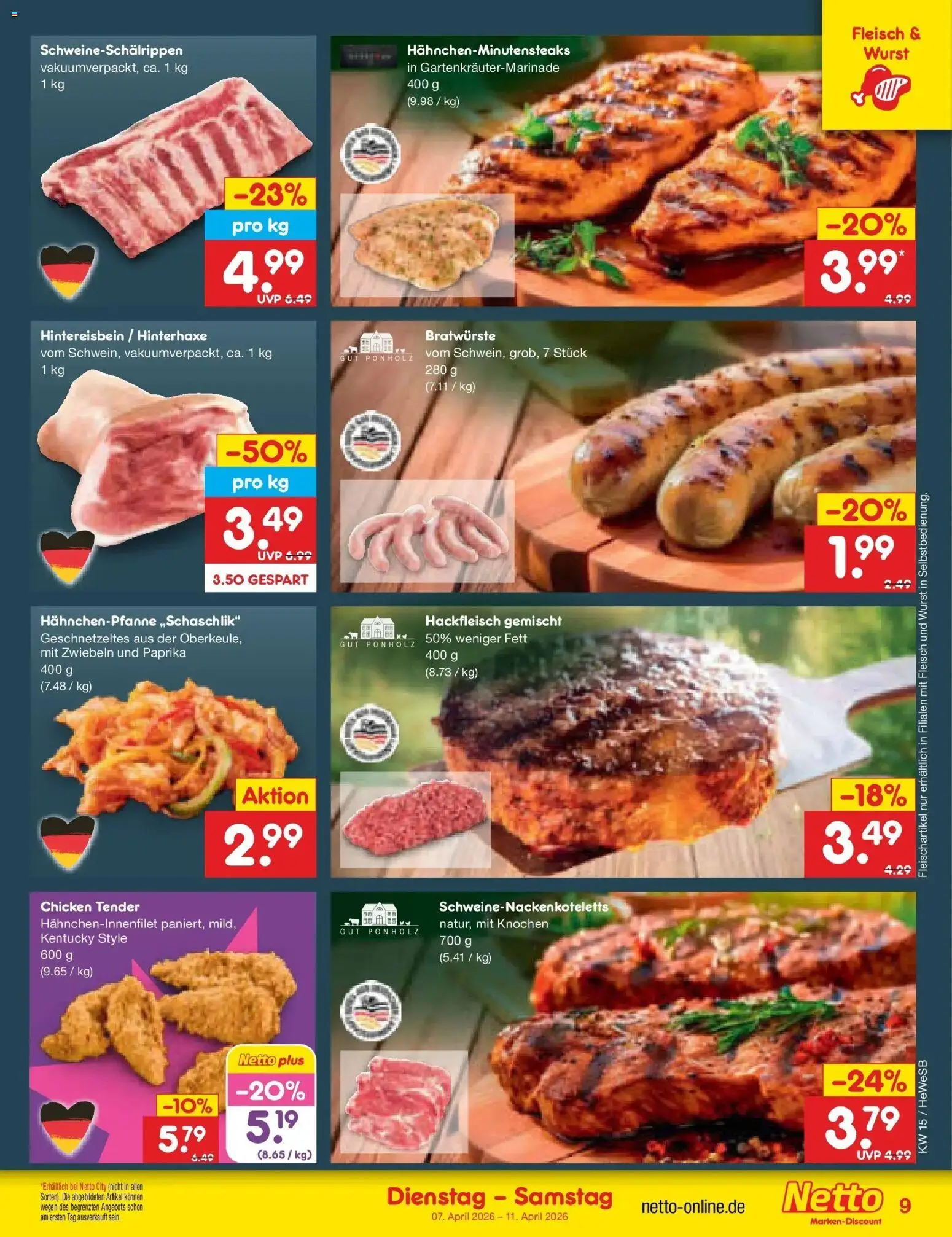Netto Marken-Discount Prospekt Hamburg	 – gültig ab 05.04.2026 | Seite: 11