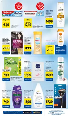 Tesco akciós ujság - amely érvényes a következő dátumtól: 24.07.2025 | Oldal: 27 | Termékek: Borotva, Aloe vera, Sampon, Testápoló