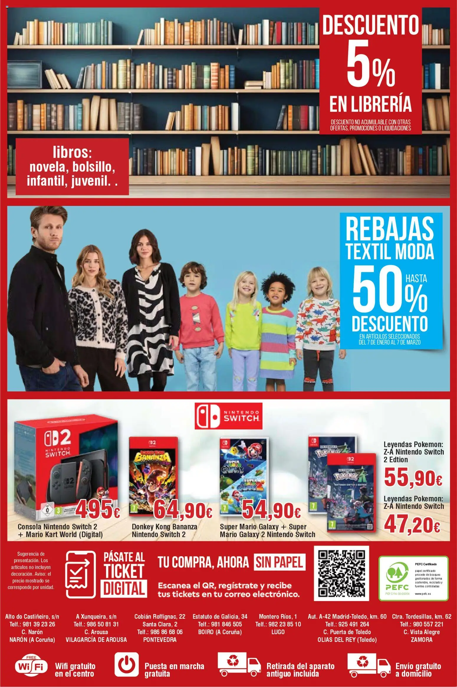 Froiz - Folleto Hiper │ válido desde el 08.01.2026 | Página: 12 | Productos: Consola Nintendo, Consola, Nintendo