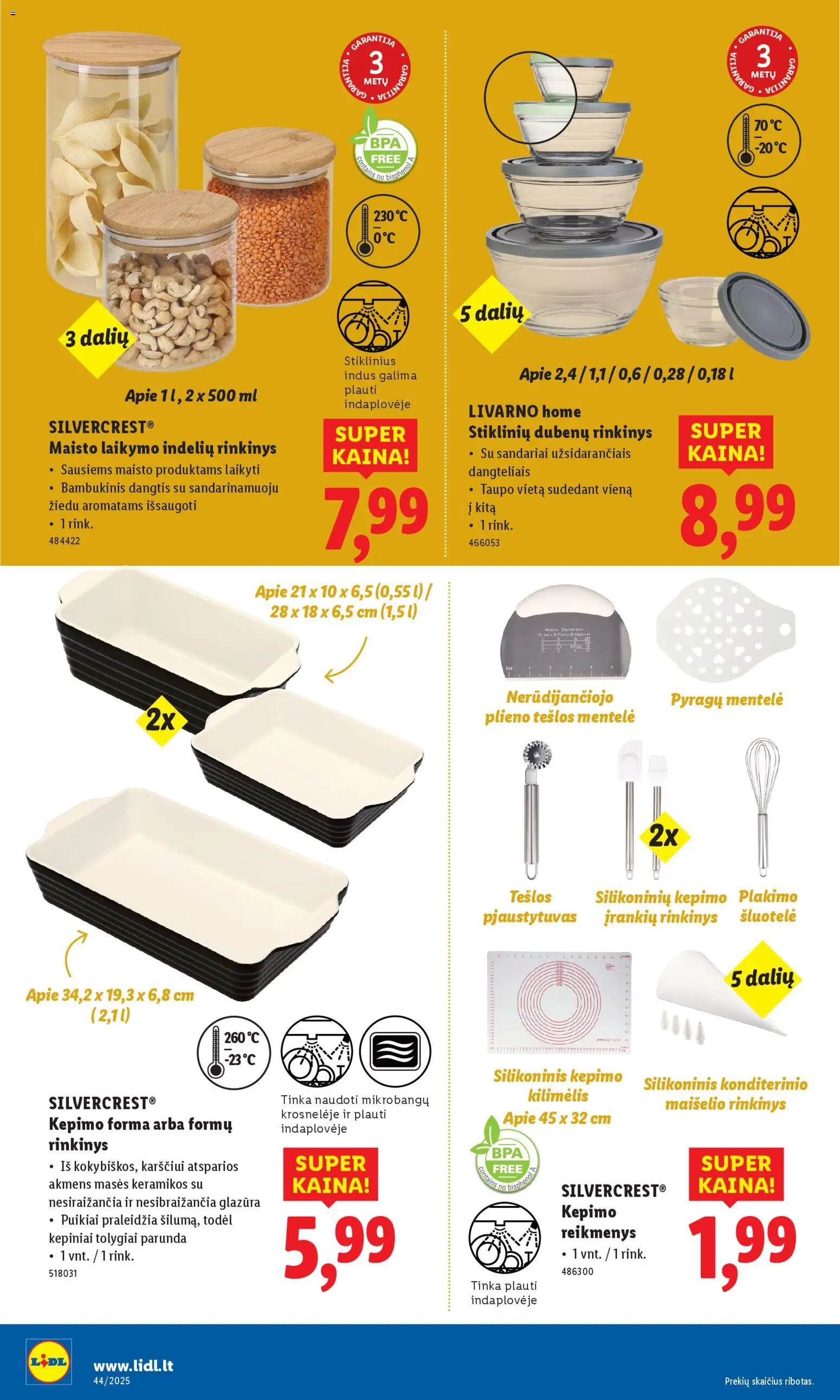 LIDL akcijos nuo 27.10.2025 | Puslapis: 36 | Prekių: Kilimėlis