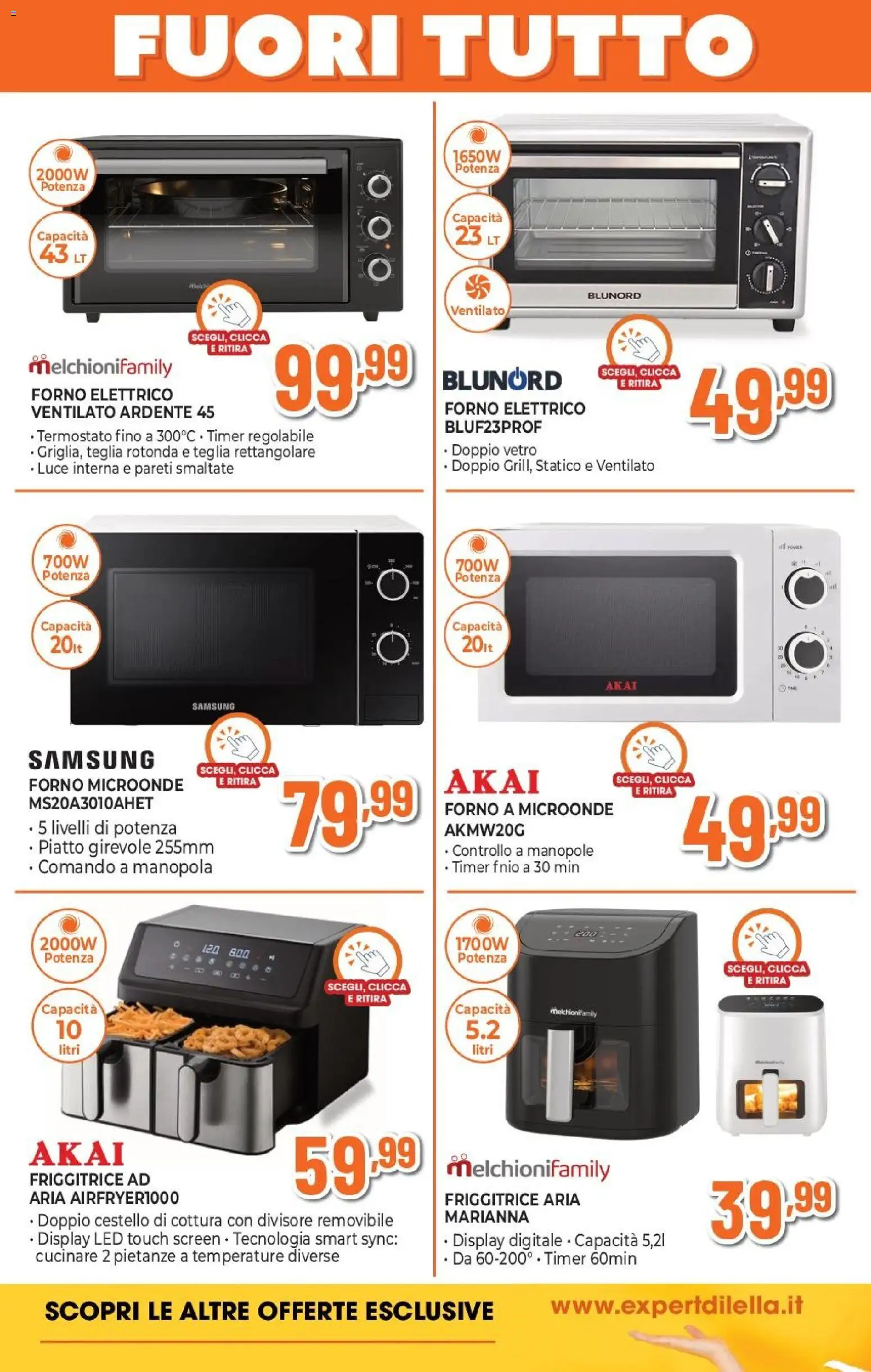 Volantino Expert del 27.12.2025 | Pagina: 17 | Prodotti: Microonde, Teglia, Piatto, Forno