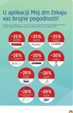 DM Drogerie katalog - pregled DM Drogerie kataloga - važi od 01.04.2026 | Strana: 39 | Proizvode: Finish, Silan