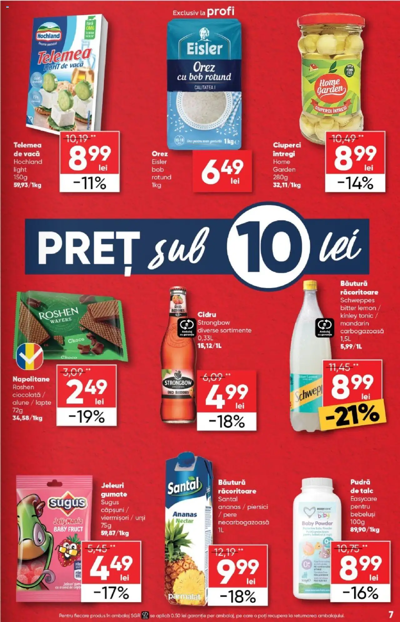 Noul catalog Profi – valabil de la 17.09.2025 | Pagină: 7 | Produse: Pudră, Alune, Orez, Ananas