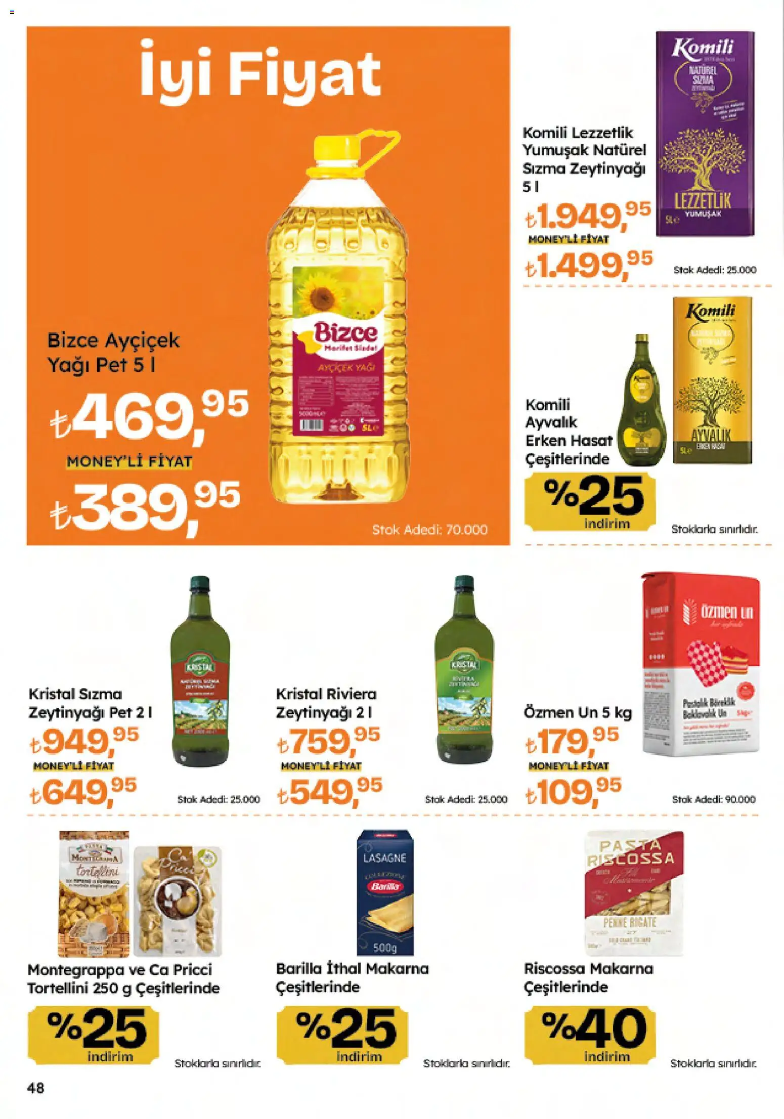 Migros Katalog - 5M Migroskop Dijital - 12.03.2026 tarihinden itibaren geçerlidir | Sayfa: 48 | Ürünler: Makarna