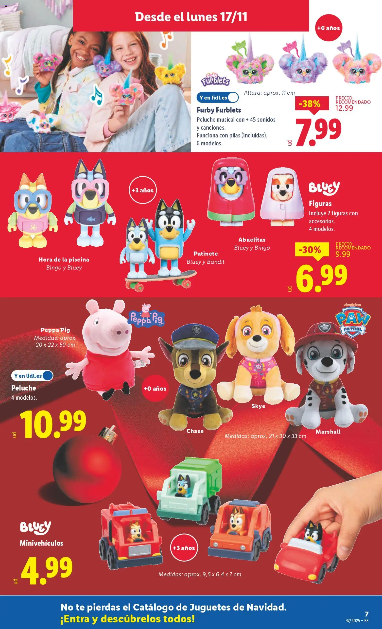 Lidl folleto de bazar │ válido desde el 17.11.2025 | Página: 11 | Productos: Patinete, Té, Juguetes