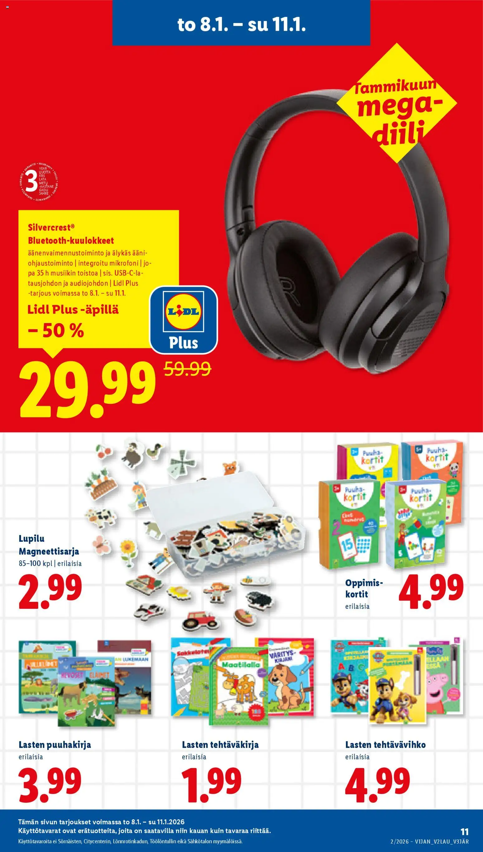 Lidl tarjoukset – voimassa 08.01.2026 alkaen | Sivu: 13 | Tuotteet: Mikrofoni