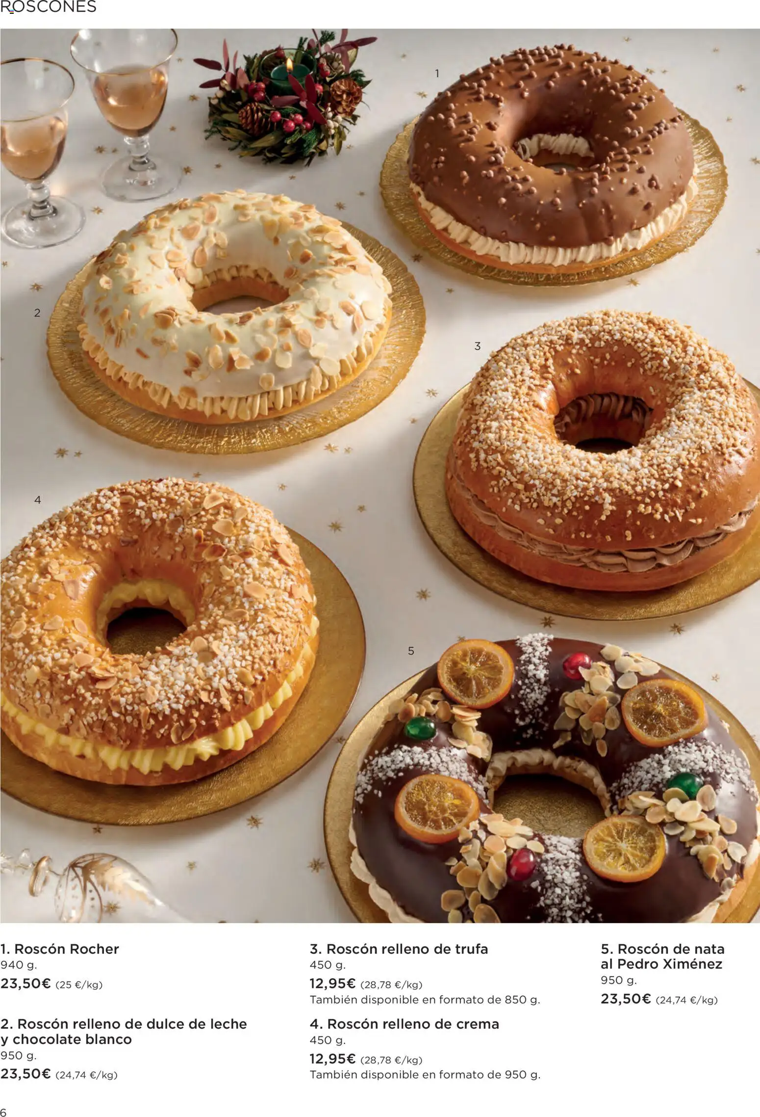 Supercor - Especial Pastelería Navidad │ válido desde el 05.12.2025 | Página: 6 | Productos: Leche, Chocolate, Crema