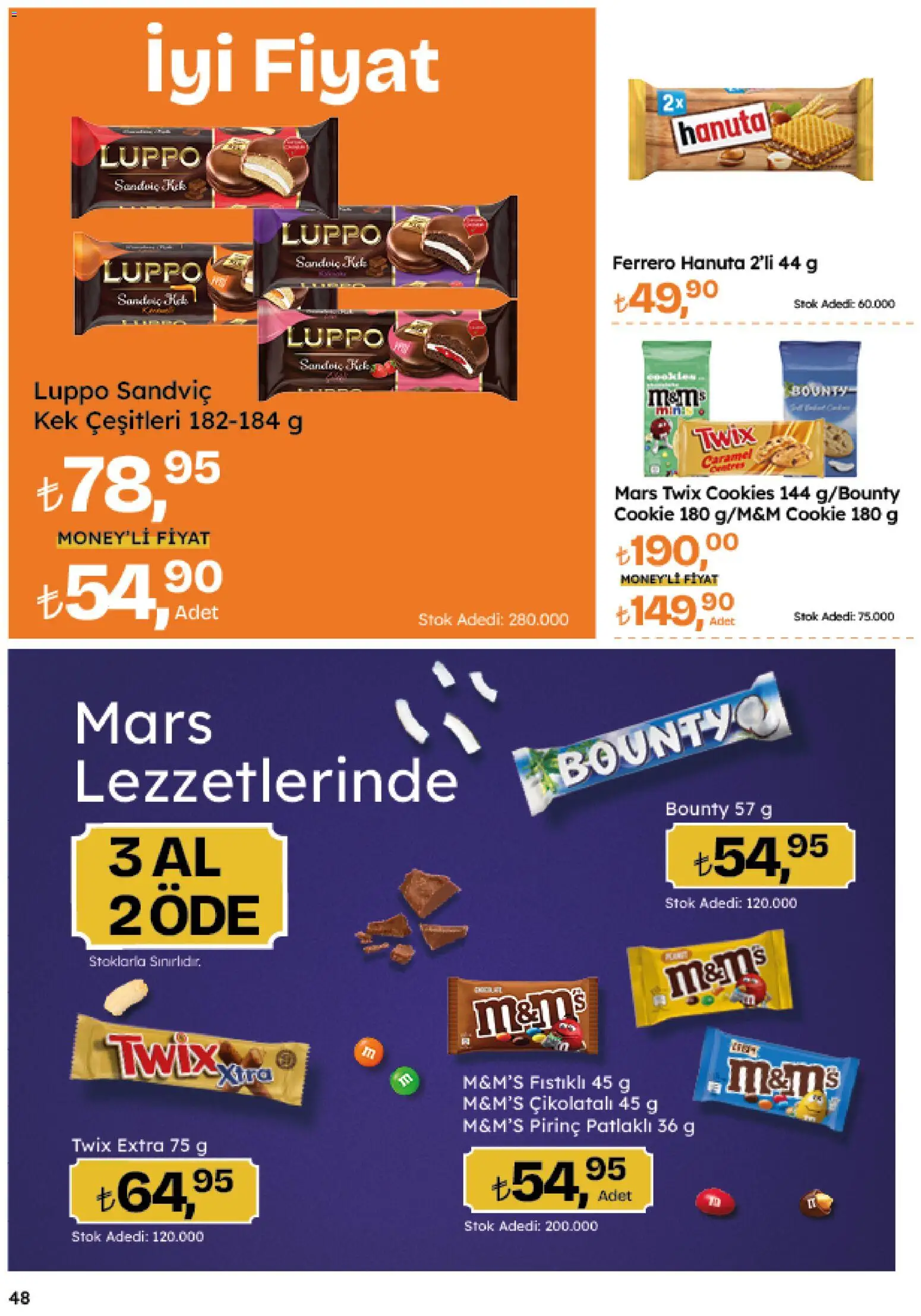 Migros Katalog - Migroskop - 26.03.2026 tarihinden itibaren geçerlidir | Sayfa: 48 | Ürünler: Pirinç