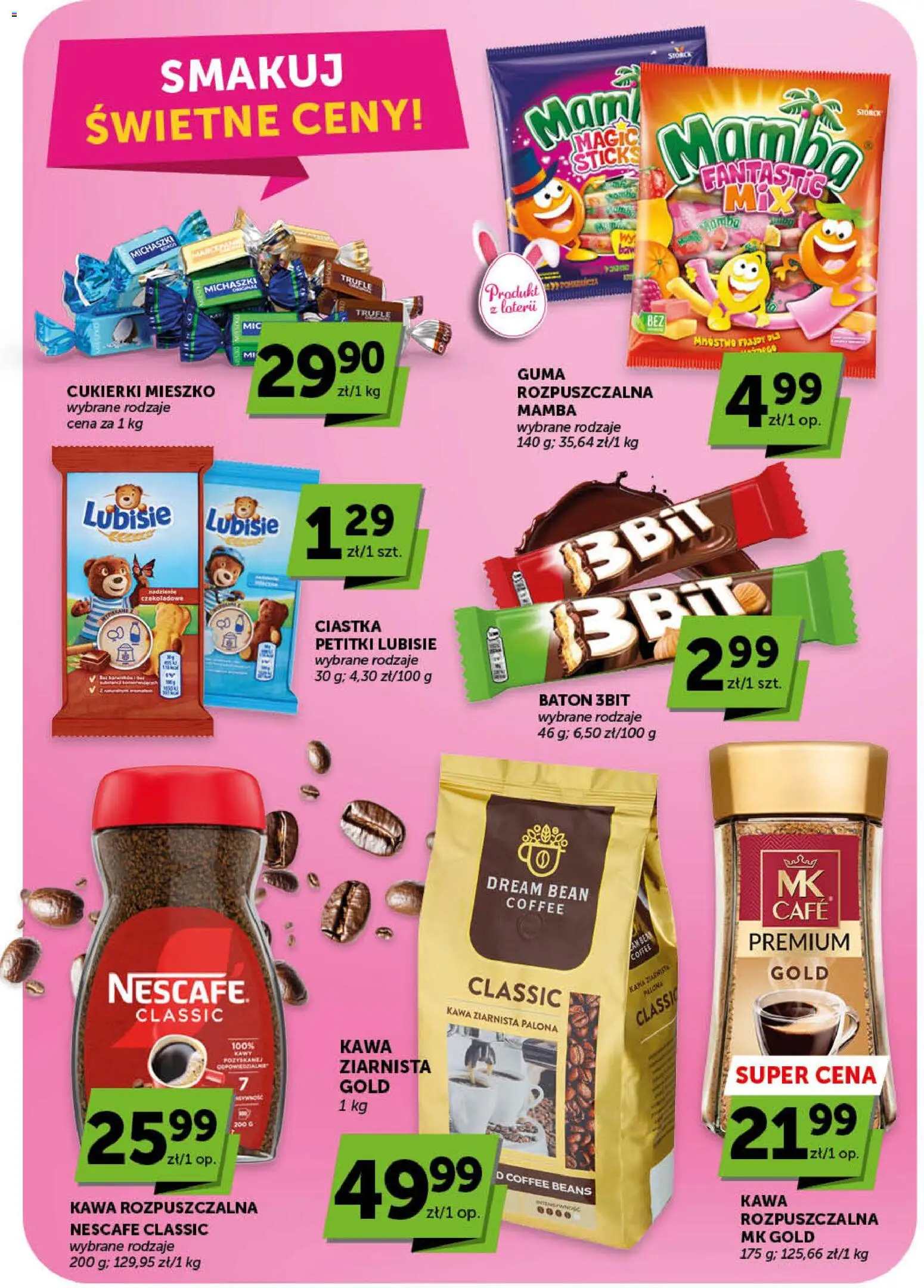 Euro Sklep gazetka - Market od 09.04.2026 | Strona: 20 | Produkty: Kawa rozpuszczalna, Baton, Kawa, Ciastka