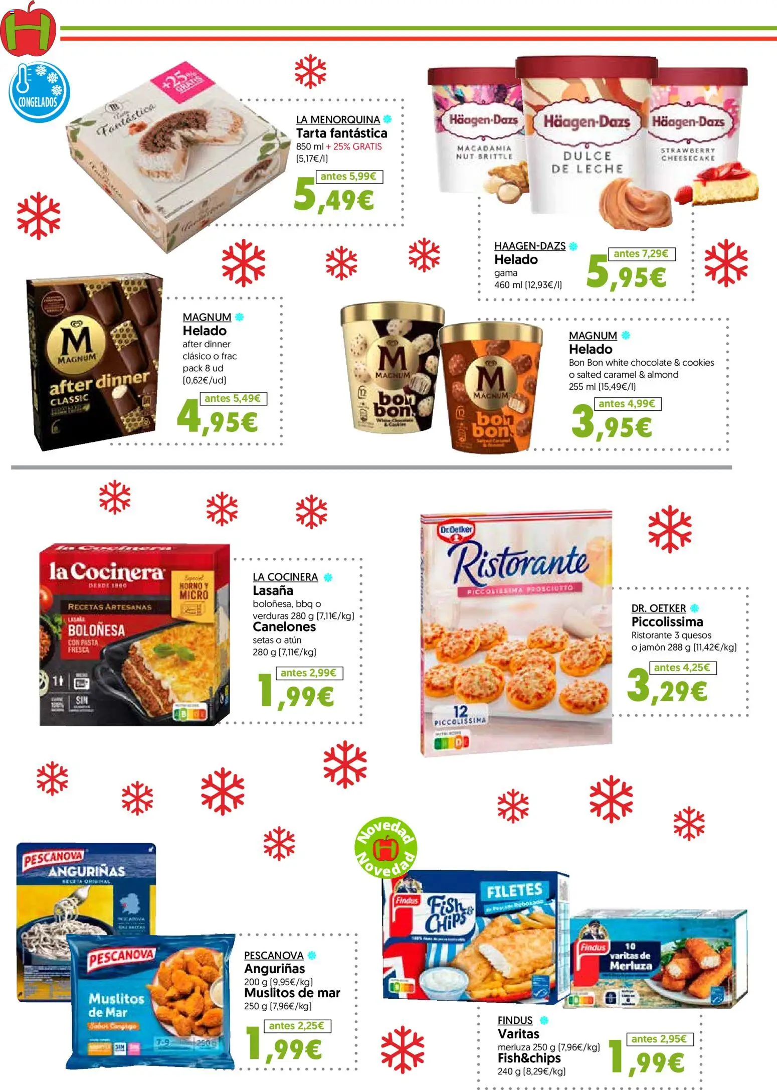 Hiper Usera folleto │ válido desde el 17.12.2025 | Página: 8 | Productos: Pasta, Horno, Lasaña, Canelones