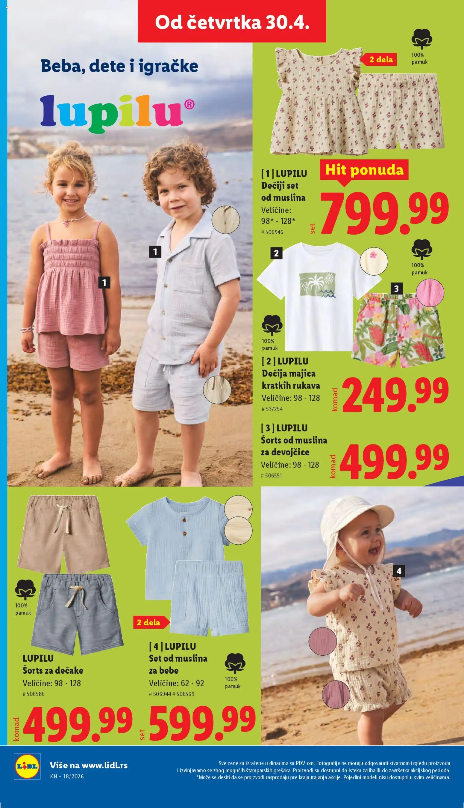 Lidl katalog - važi od 30.04.2026 | Strana: 78 | Proizvode: Majica kratkih rukava