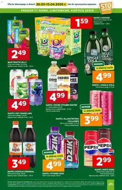 Pogląd oferty "Stokrotka gazetka" - ważna od 26.03.2026 | Strona: 39 | Produkty: Stokrotka, Pepsi
