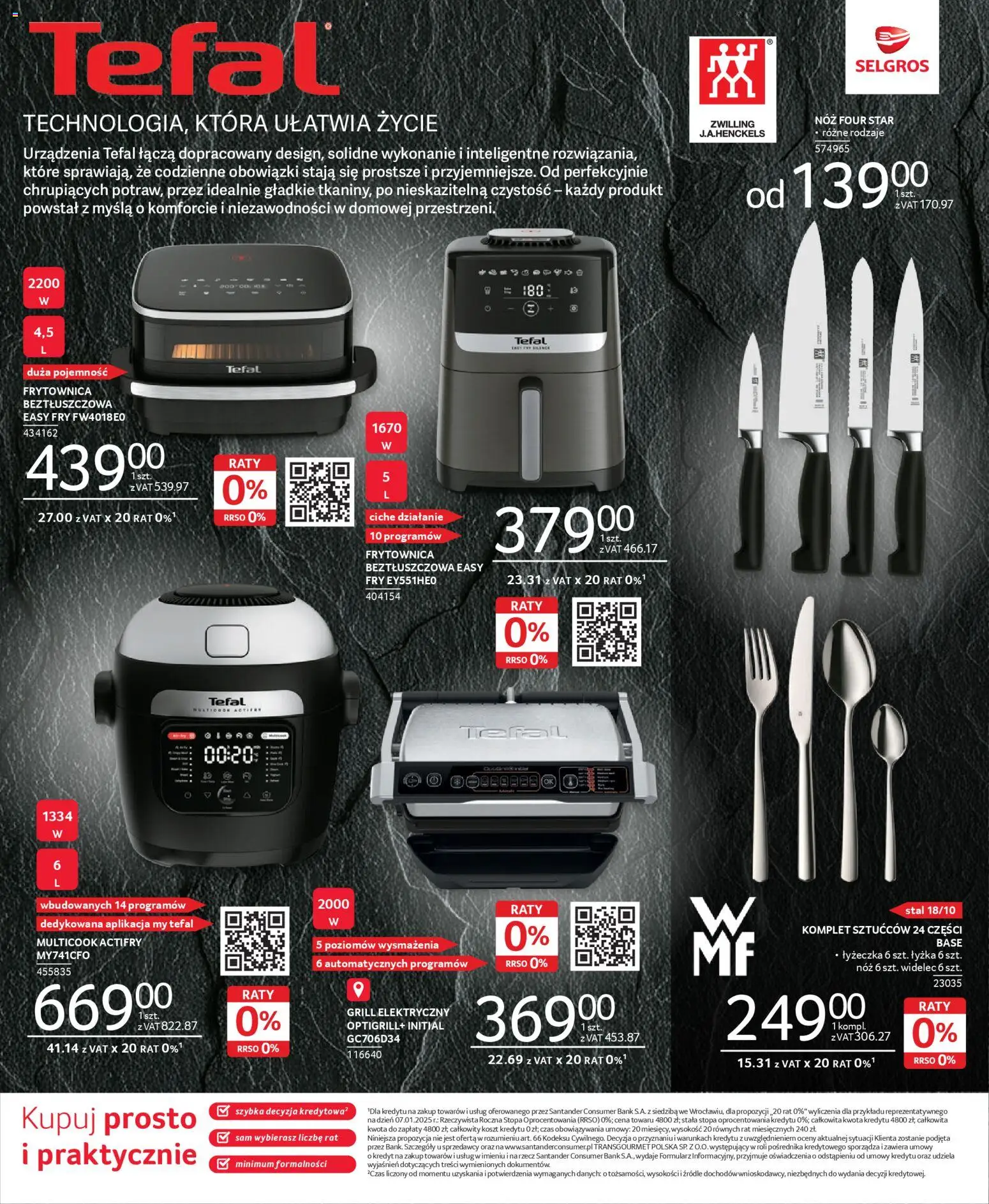 Selgros cash&carry Gazetka - Premium od 04.12.2025 | Strona: 5 | Produkty: Grill, Tefal