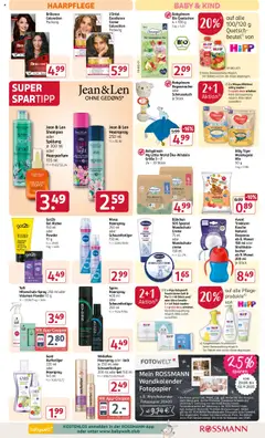 Jean & Len Shampoo oder Spülung, je 300 ml oder Haarparfum 105 ml ab 13.10.2025 gültig | Seite: 11 | Produkte: Äpfel, Shampoo, Spülung, Haarspray