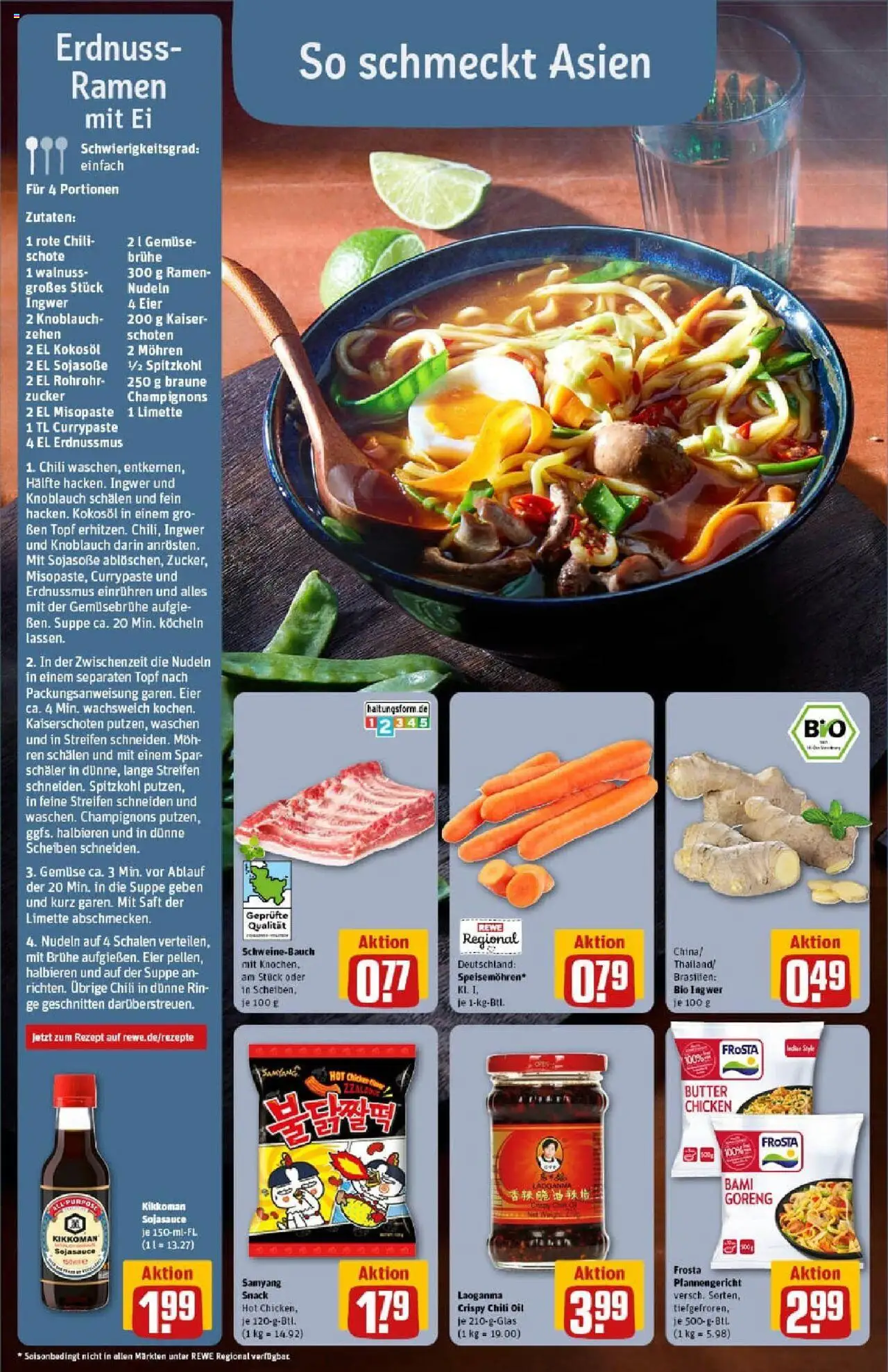 Rewe prospekt Geesthacht	 – gültig ab 01.09.2025 | Seite: 4 | Produkte: Frosta, Mohren, Knoblauch, Nudeln