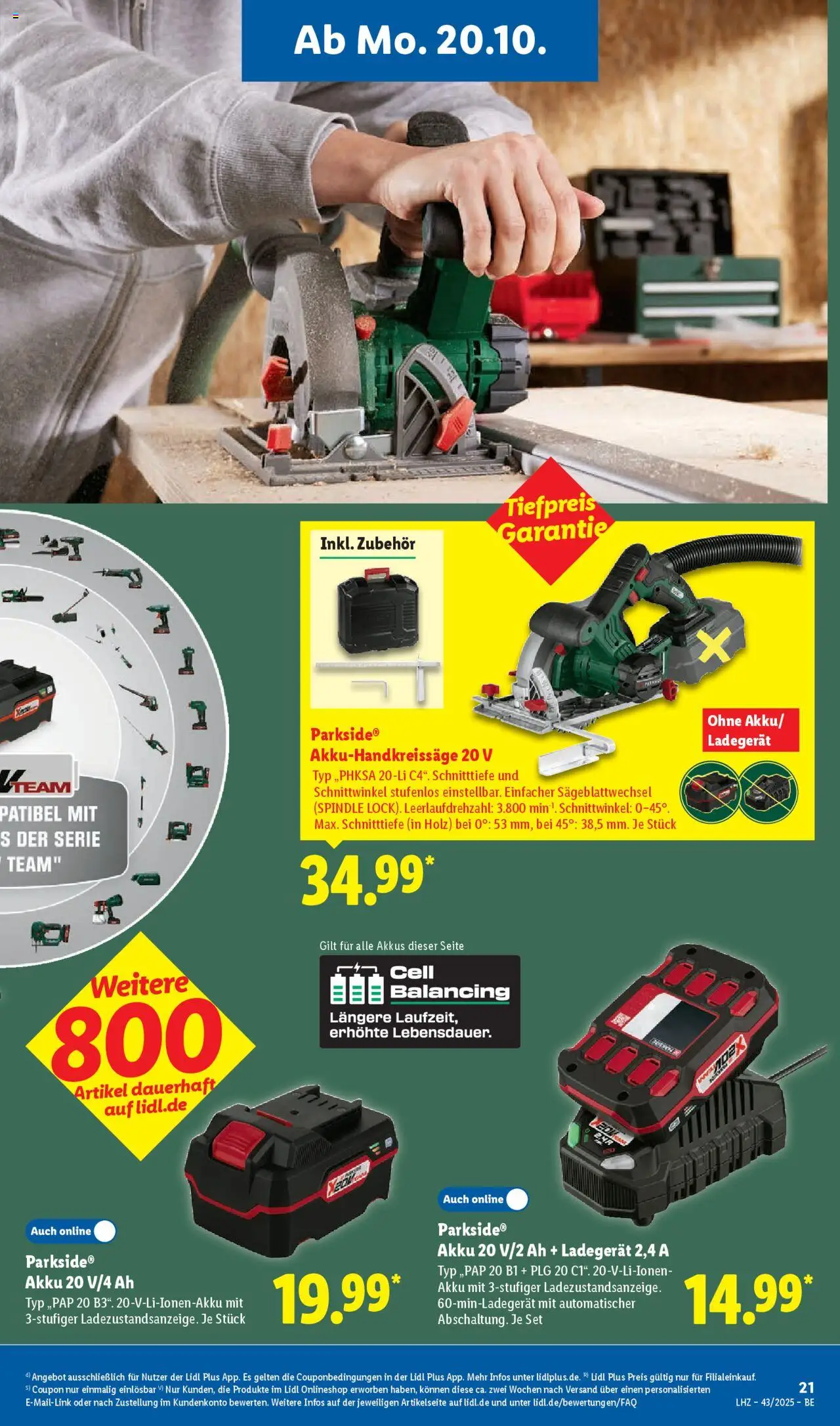 Lidl Prospekt Zossen – gültig ab 20.10.2025 | Seite: 35 | Produkte: Ladegerät