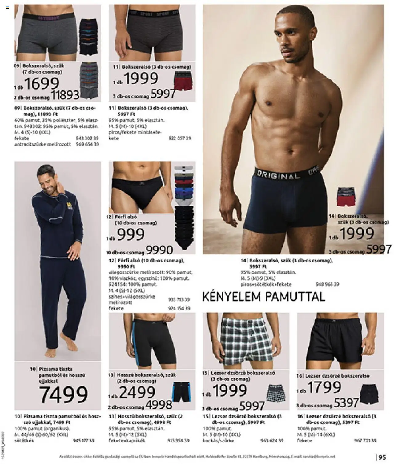 Bonprix akciós ujság - amely érvényes a következő dátumtól: 22.09.2025 | Oldal: 97 | Termékek: Só, Pizsama