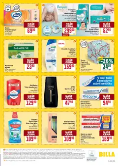 Billa Velký leták od 23.07.2025 | Strana: 29 | Produkty: Ústní voda, Toaletní papír, Pampers, Deluxe