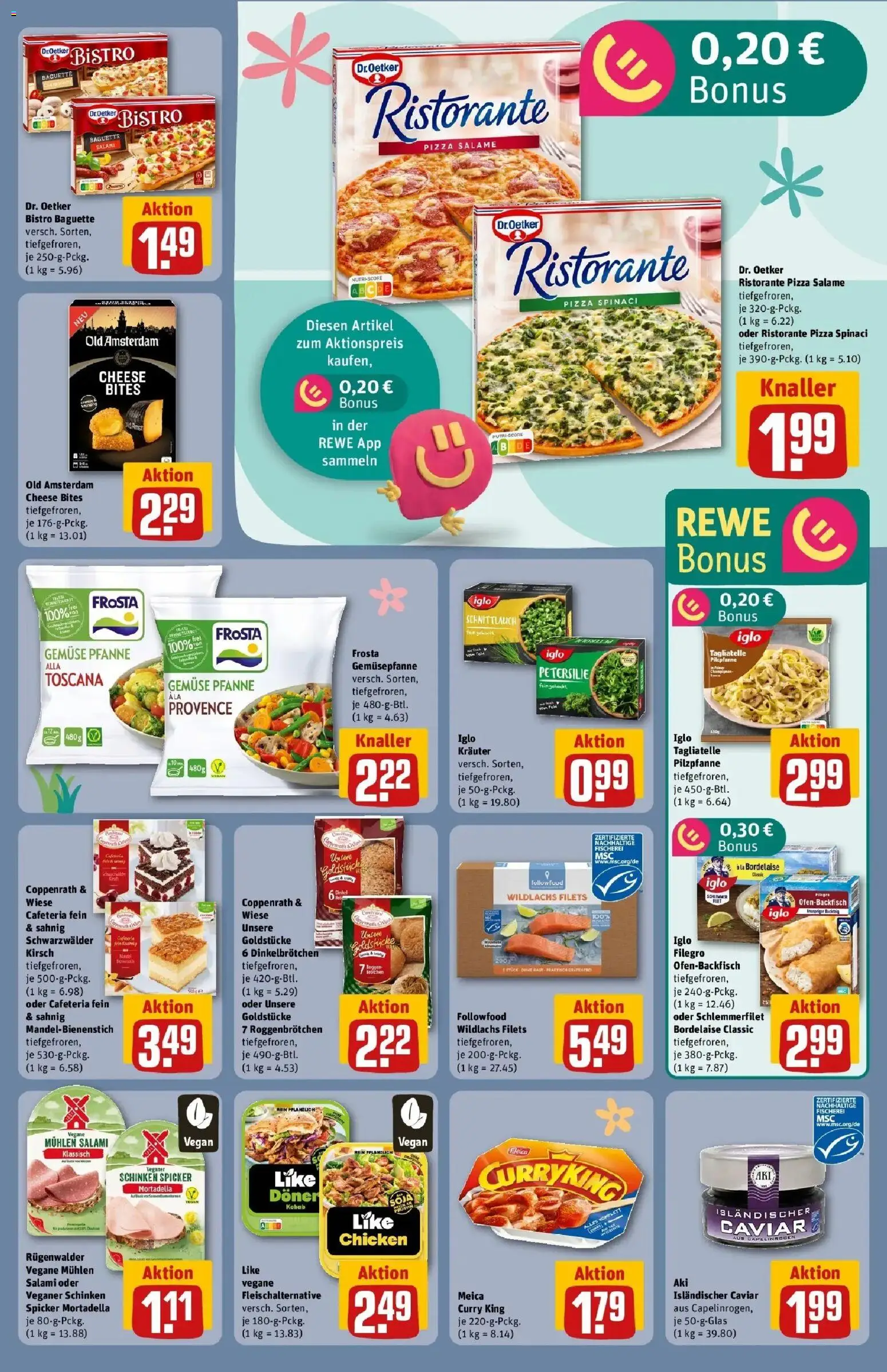 Rewe Prospekt Zülpich	 – gültig ab 15.03.2026 | Seite: 17 | Produkte: Iglo, Baguette, Gemüse, Schinken