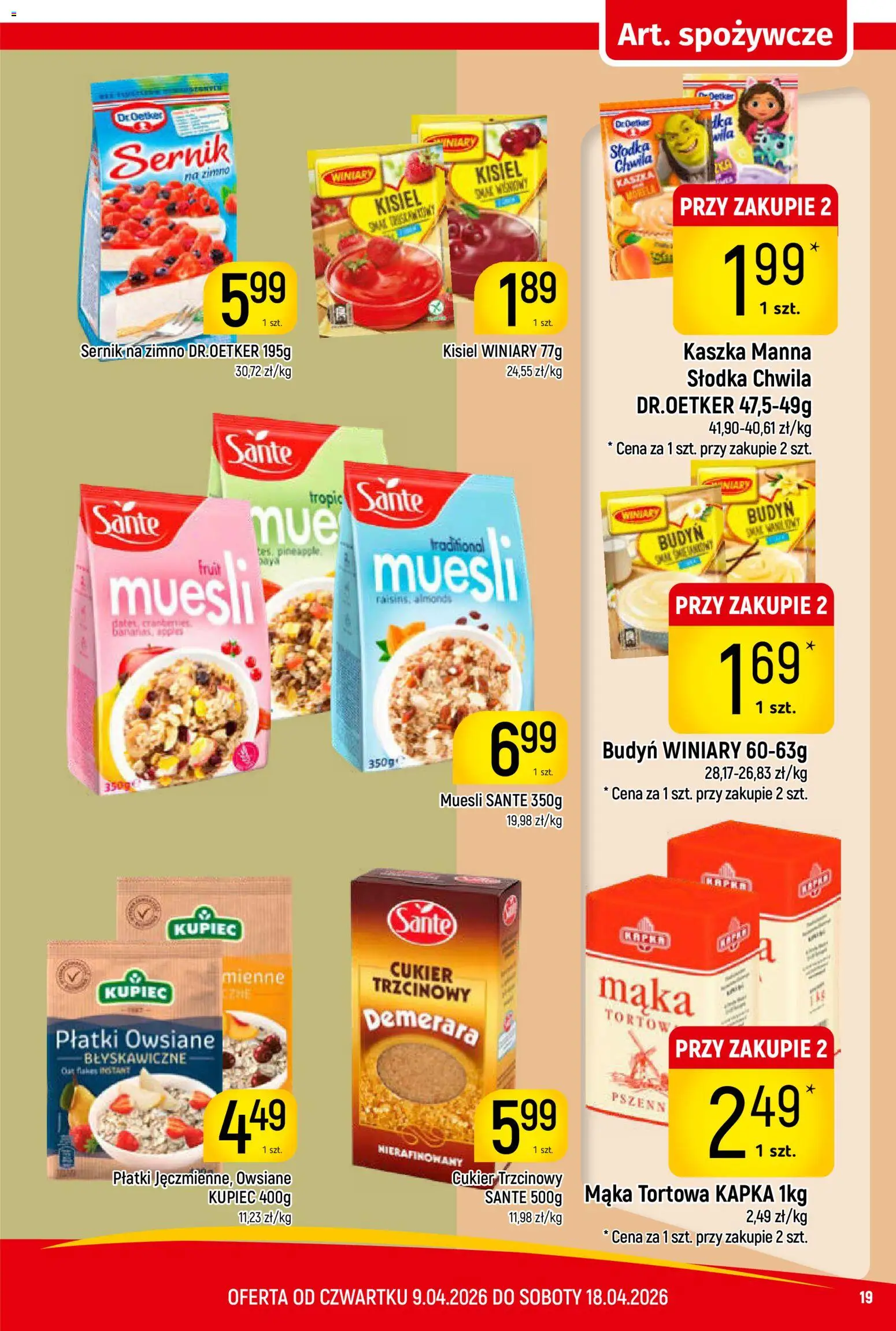 Piotruś Pan gazetka od 09.04.2026 | Strona: 19