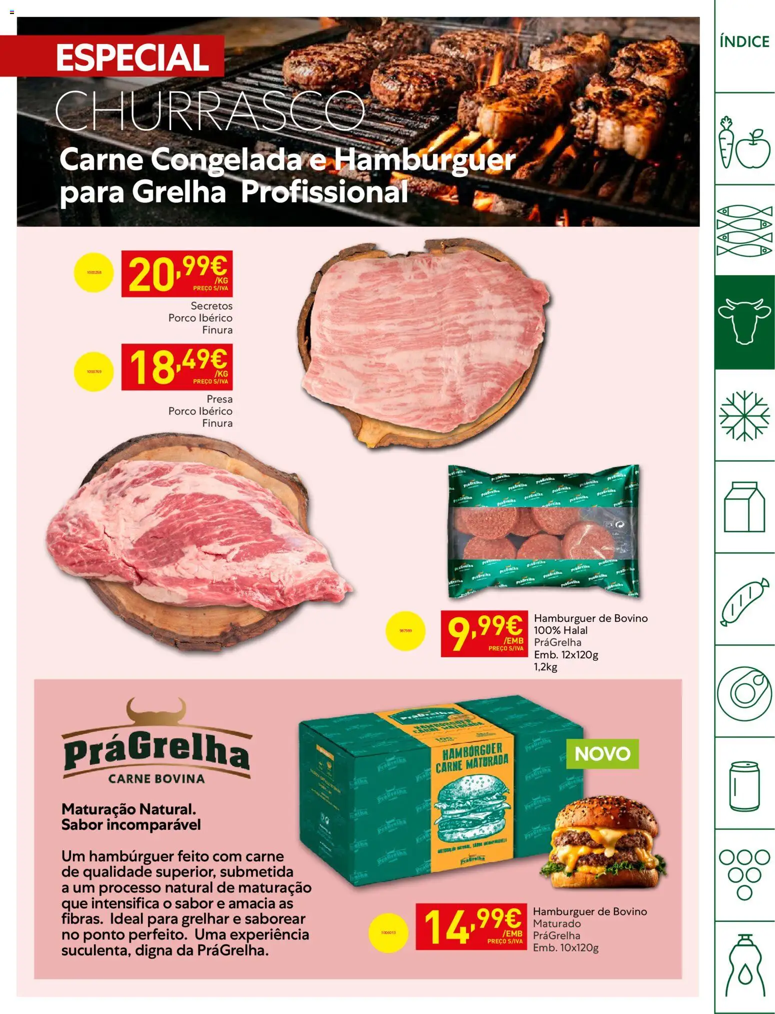 Recheio Horeca │ válido de 21.04.2026 | Página: 9 | Produtos: Hambúrguer, Carne