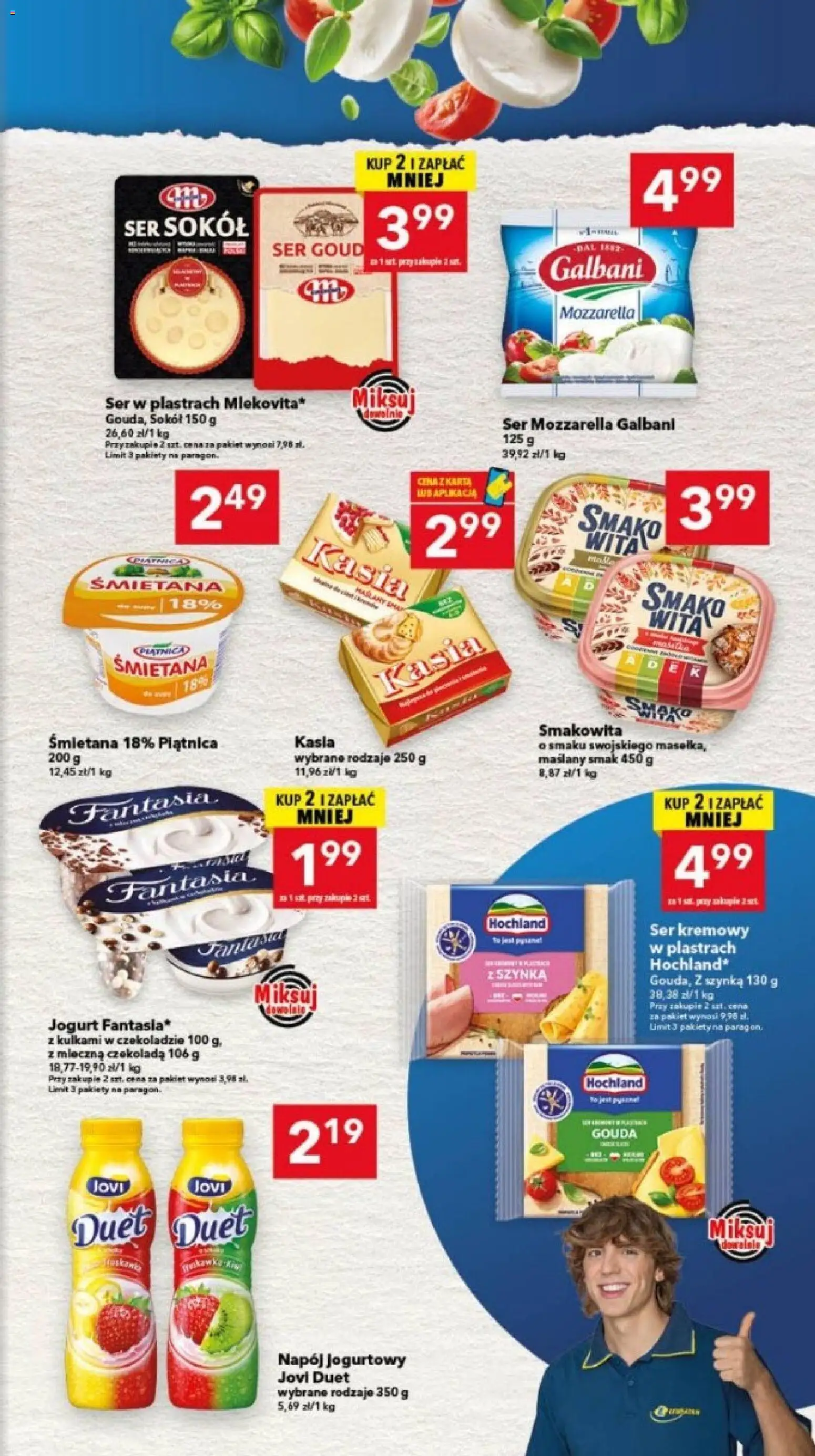 Lewiatan gazetka - Bydgoszcz od 12.02.2026 | Strona: 5 | Produkty: Karta, Ser, Czekolada, Mozzarella