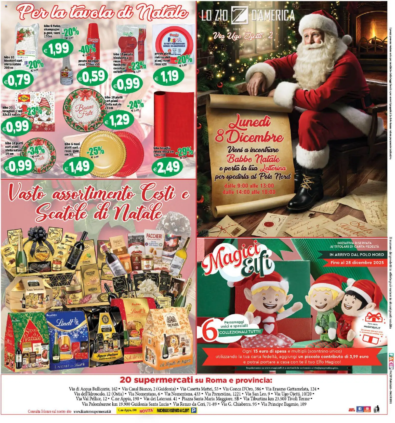 Volantino Il Castoro del 06.12.2025 | Pagina: 24 | Prodotti: Acqua, Polo, Champagne, Paccheri