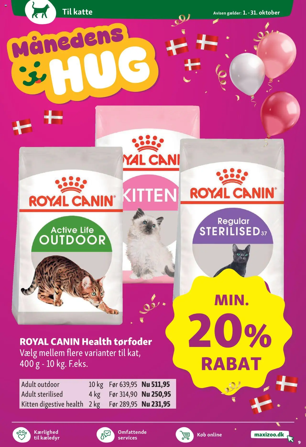 Maxi Zoo tilbudsavis – gyldig fra 01.10.2025 | Side: 9