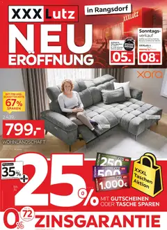 XXXL Lutz Neueröffnungsangebote ab 01.03.2026 gültig