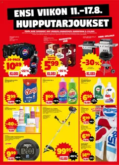 Katso Tokmanni - Ensi viikon supertarjoukset voimassa alkaen 11.08.2025