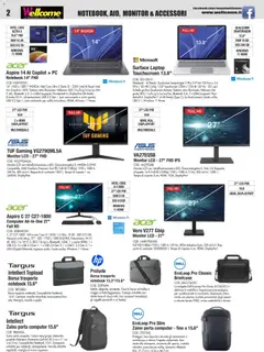 Anteprima del volantino Wellcome - Black Friday valido a partire dal 02.12.2025 | Pagina: 2 | Prodotti: Monitor, Computer, Tastiera, USB