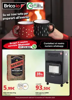 Anteprima del volantino Brico io Villacidro catalogo valido a partire dal 13.11.2025