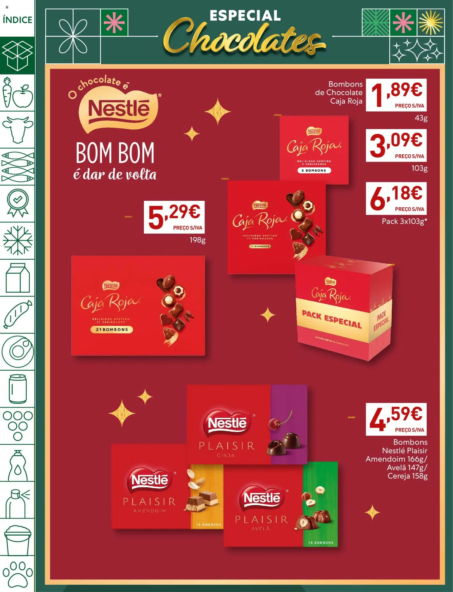 Recheio folheto │ válido de 04.11.2025 | Página: 6 | Produtos: Chocolates, Cereja, Nestlé, Chocolate