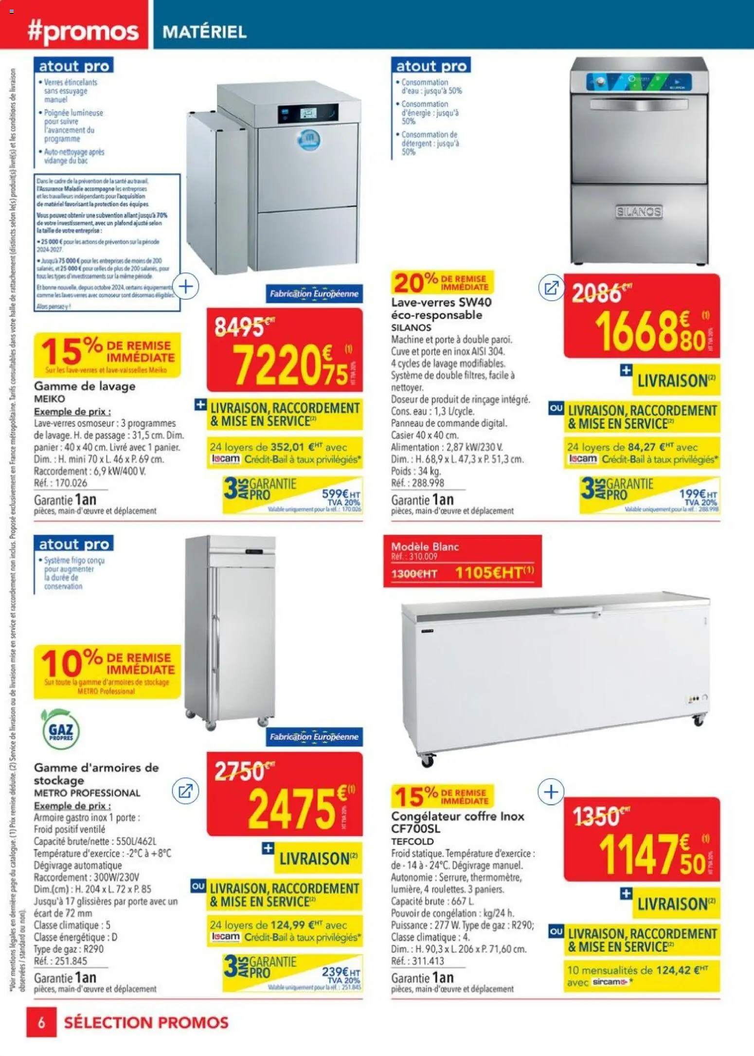 {H1} | Page: 6 | Produits: Frigo, Porte, Détergent, Panier