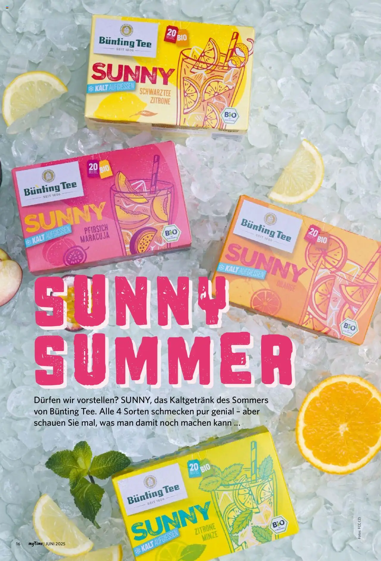 Combi - myTime Juni 2025 - gültig ab dem 01.06.2025 | Seite: 16 | Produkte: Zitrone, Pfirsich, Tee