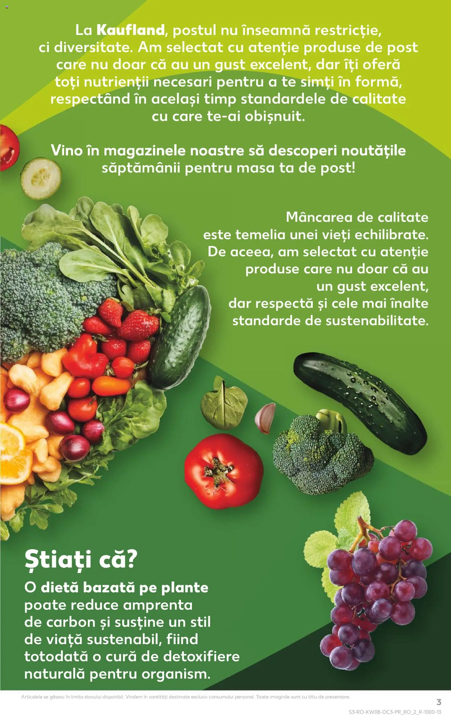 Noul catalog Kaufland – valabil de la 18.02.2026 | Pagină: 3 | Produse: Masă