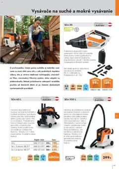 STIHL leták platný od 29.09.2025 | Strana: 125 | Produkty: Vysávače, Akumulátor, Vysávač