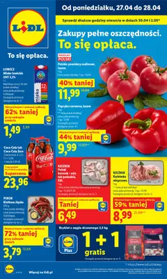 Pogląd oferty "Lidl gazetka" - ważna od 27.04.2026