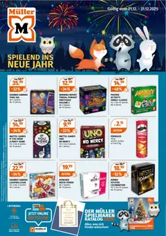 Müller Spielend Ins Neue Jahr ab 21.12.2025 gültig